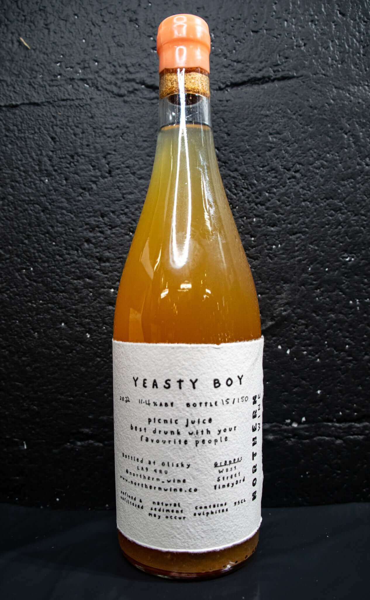 Yeasty Boy back label