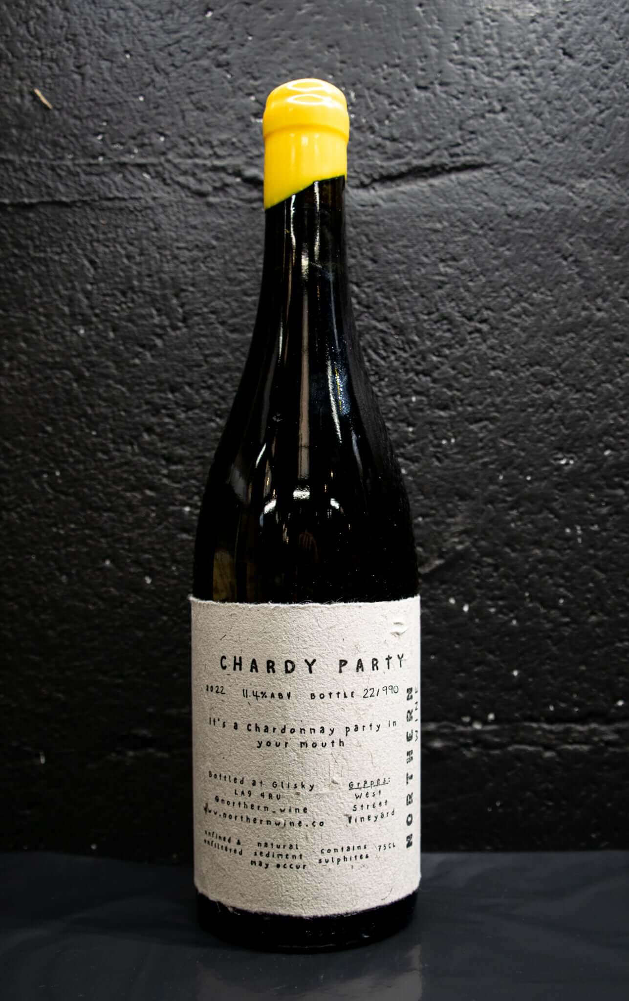 Chardy Party back label